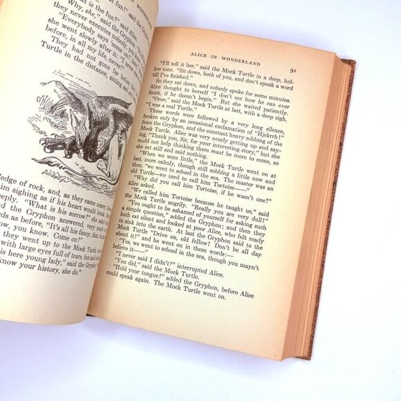 Vintage Alice’s Adventures in Wonderland by Lewis Carroll Books Inc - Picture 7 of 8